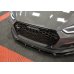 Накладка сплиттер на передний бампер на Audi S5 B9